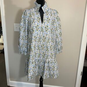 Tuckernuck NWT Womens Daisy Embroidered Palmerston Dress Size Medium (C110)